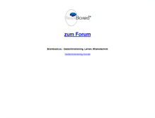 Tablet Screenshot of brainboard.eu